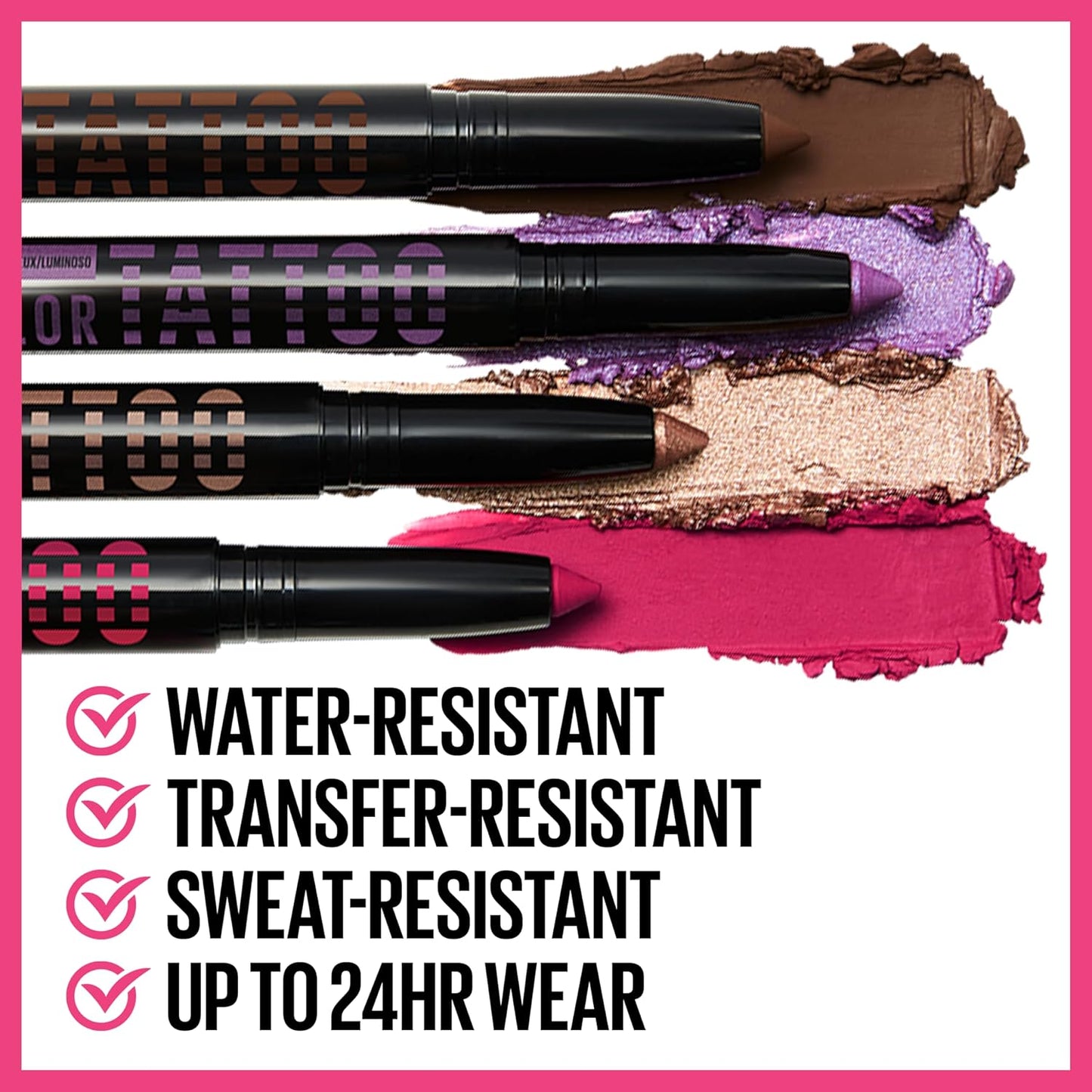 Color Tattoo Longwear Multi-Use Eye Shadow Stix, Eye Makeup, I Am Courageous (Light Bronze Shimmer)